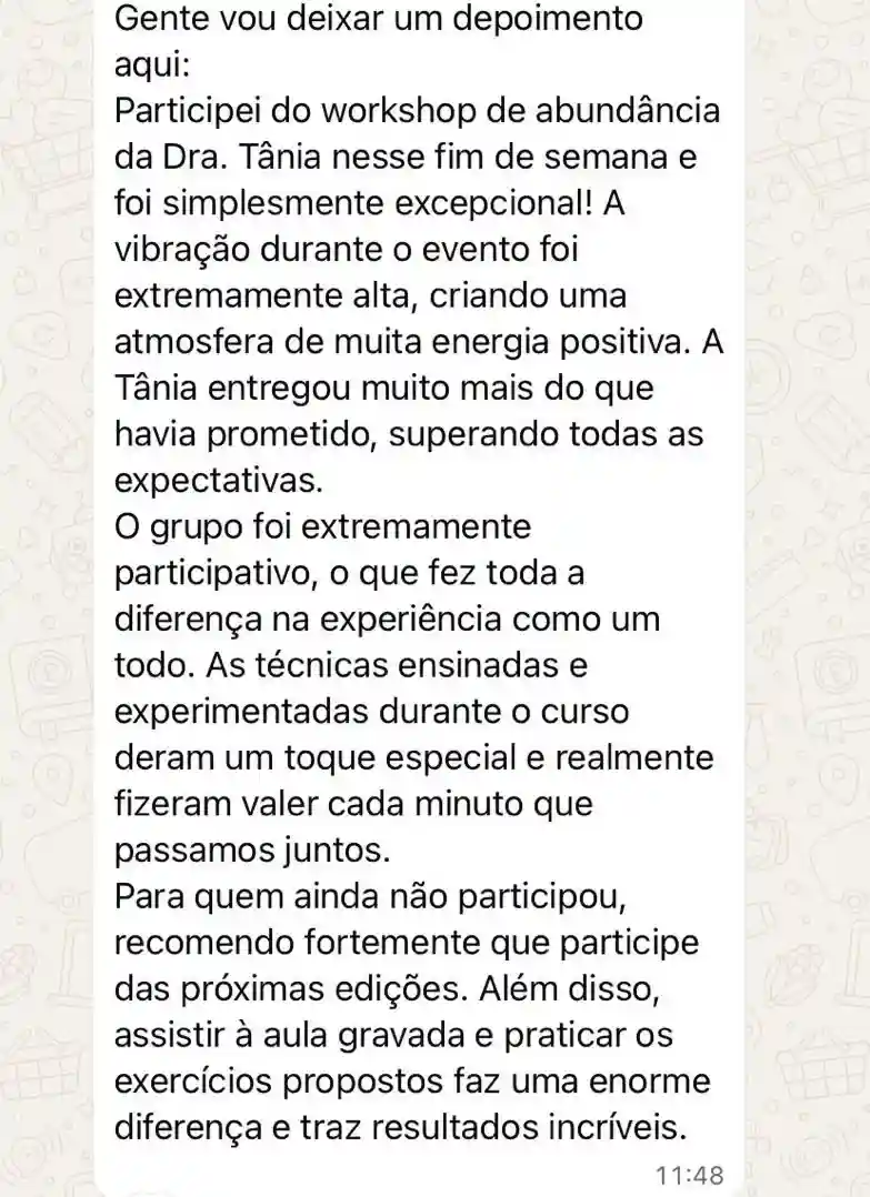 Workshop Caminhos para Manifestar Abundância - print 10