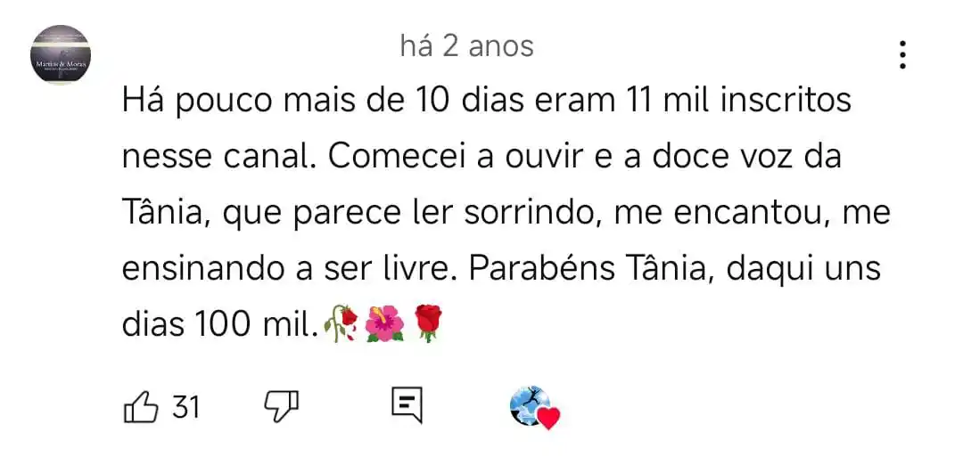 Depoimento que inspira 41