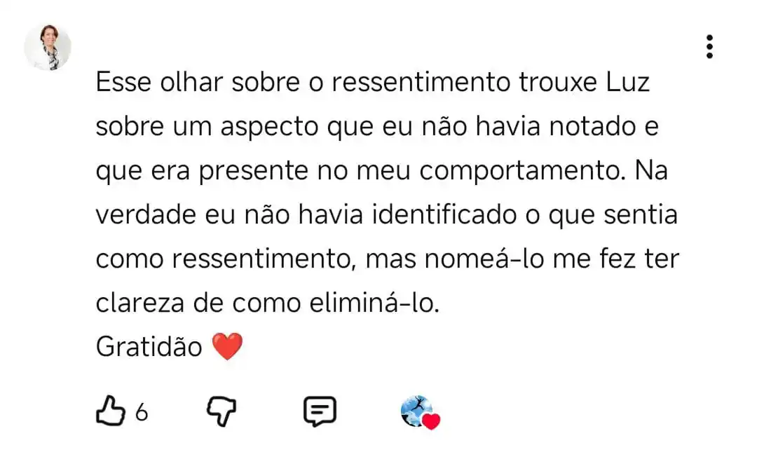 Depoimento que inspira 58