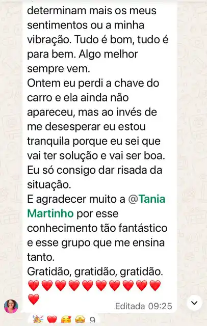 Resultado 10 do curso de Psicologia Positiva