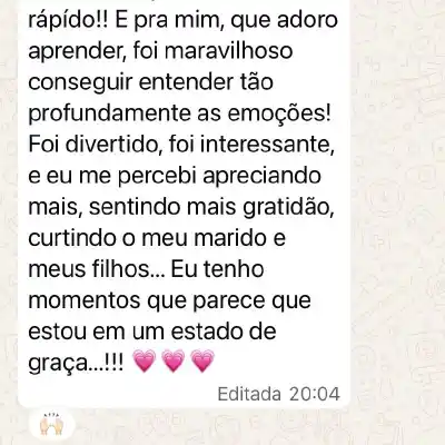 Resultado 60 do curso de Psicologia Positiva